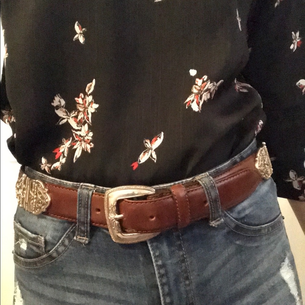 🌟4 for $20 Fossil Brown Leather Belt